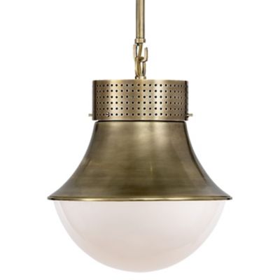 Precision Pendant (Antique-Burnished Brass|Small) - OPEN BOX