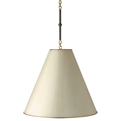 Goodman Pendant (White w/Brass|Brnz/Brass|Med) - OPEN BOX
