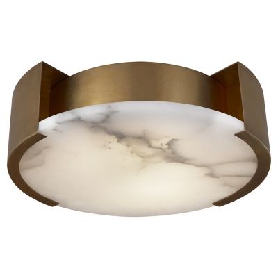 Melange Flushmount (Antique-Burnished Brass|Small)-OPEN BOX