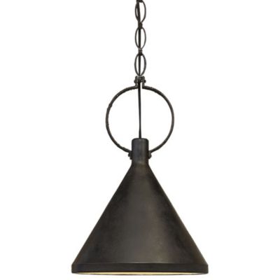Limoges Pendant (Aged Iron|Small) - OPEN BOX