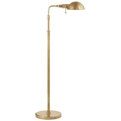 RL ''67 Boom Arm Floor Lamp in Natural Brass