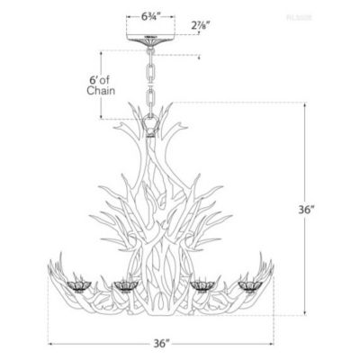 Straton Single Tier Chandelier