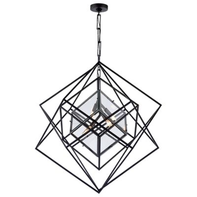 Cubist Pendant (Aged Iron/Medium) - OPEN BOX RETURN