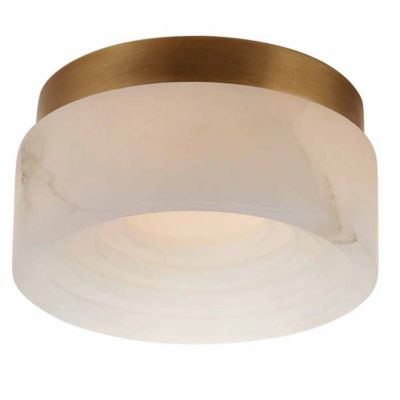 Otto LED Flushmount (Antique Burnished Brass) - OPEN BOX