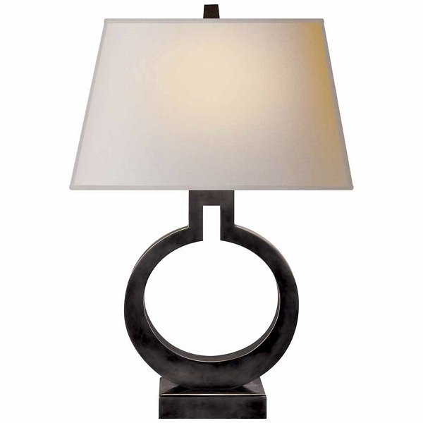 Ring Form Table Lamp (Bronze/Small) - OPEN BOX RETURN