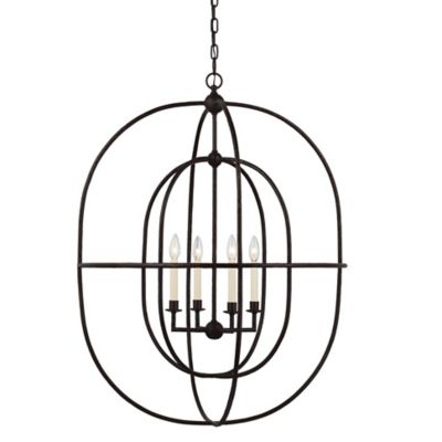 Desmond Open Double Oval Chandelier