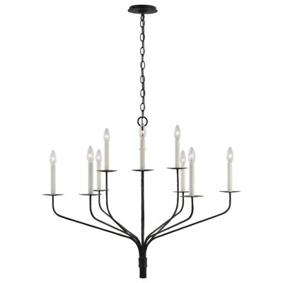 Shown in Aged Iron finish, Large size