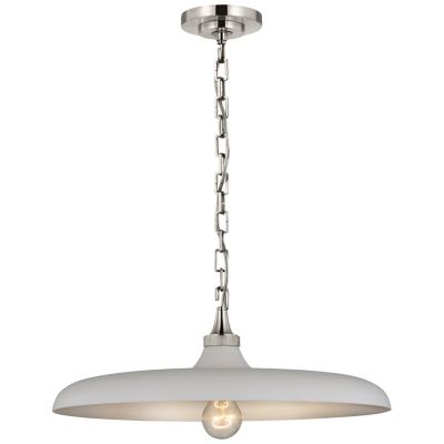 https://images.lumens.com/is/image/Shown in Polished Nickel finish, Plaster White Shade Color, Medium size