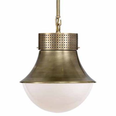 Precision Pendant (Burnished Brass/Large) - OPEN BOX RETURN