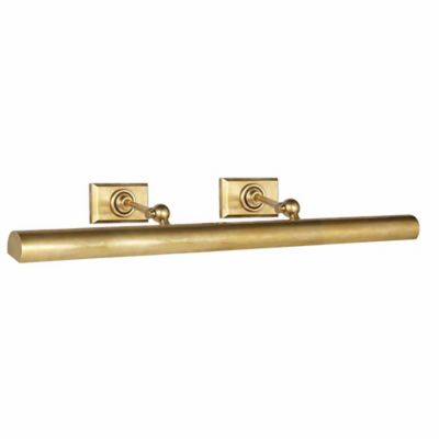 Cabinet Maker's Picture Light (Antique Brass|18 In)-OPEN BOX