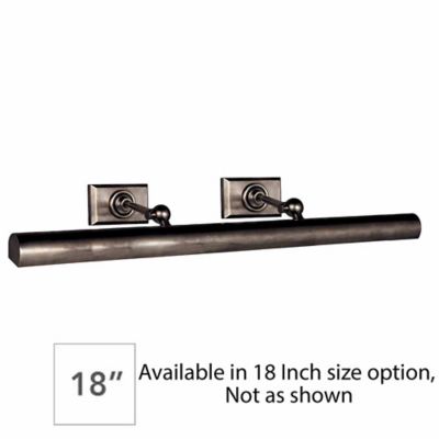 Cabinet Maker's Picture Light (Bronze|18 Inch) - OPEN BOX