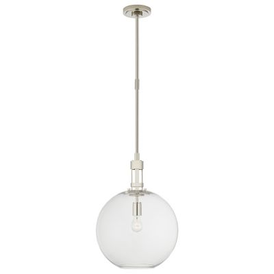 Gable Globe Pendant (Polished Nickel) - OPEN BOX