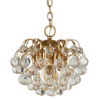 Esperanza Collection 22 Light Extra-Large Brass & Crystal Chandelier