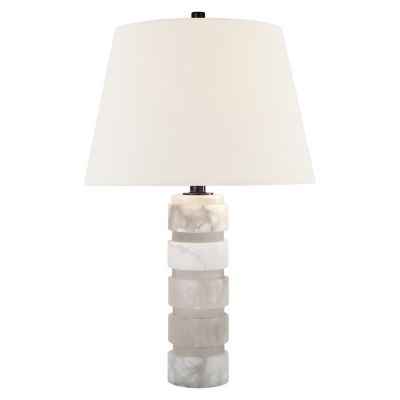 Round Chunky Stacked Table Lamp