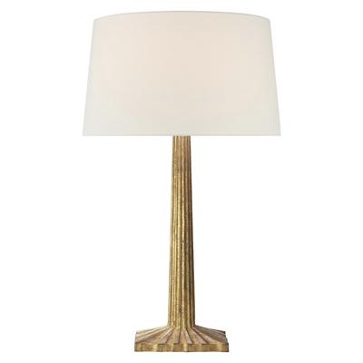 Strie Fluted Column Table Lamp
