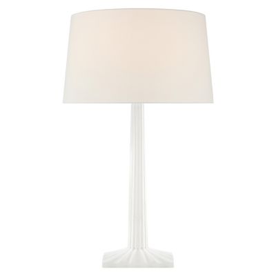 Strie Fluted Column Table Lamp