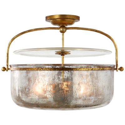 Lorford Semi-Flushmount Lantern