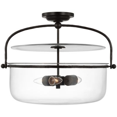 Lorford Semi-Flushmount Lantern