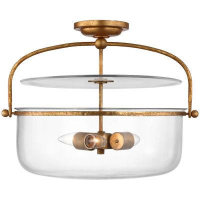 Lorford Semi-Flushmount Lantern
