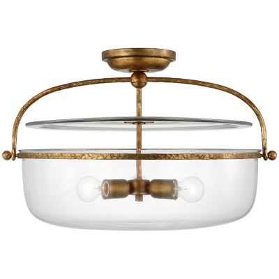 Lorford Semi-Flushmount Lantern