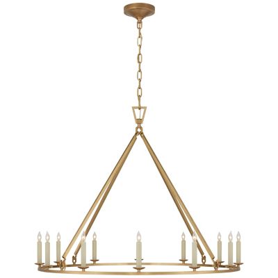 Darlana XL Wrapped Ring Chandelier main image 1