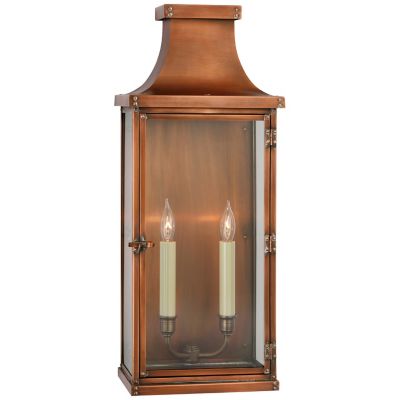 Bedford Wide Outdoor Wall Sconce
