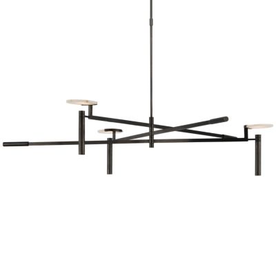 Melange Floating Disc LED Chandelier