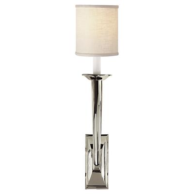 French Deco Horn Wall Sconce