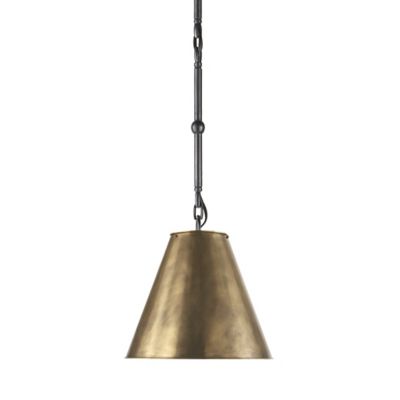 Goodman Mini Pendant(Antique Brass w/ White|Bronze)-OPEN BOX