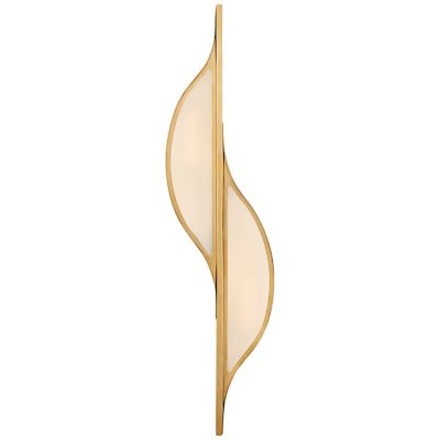 Avant Large Curved Wall Sconce (Burnished Brass) - OPEN BOX