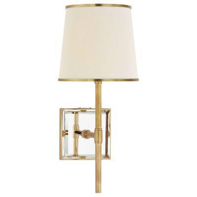 Bradford Wall Sconce (Soft Brass and Mirror) - OPEN BOX