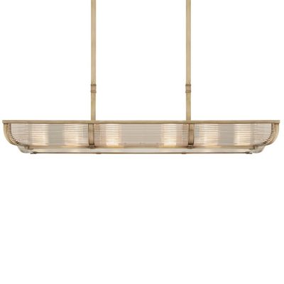 Perry Linear Suspension (Natural Brass) - OPEN BOX
