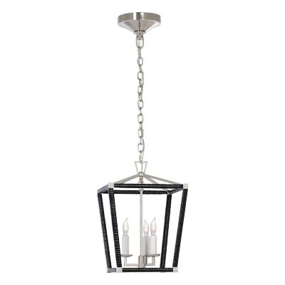 Darlana Wrapped Mini Lantern Pendant by Visual Comfort Signature