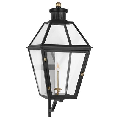 Stratford Outdoor Bracketed Gas Wall Sconce
