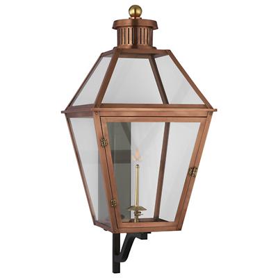 Stratford Outdoor Bracketed Gas Wall Sconce