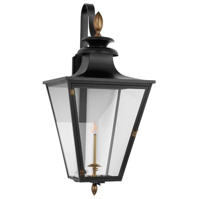 Albermarle Outdoor Bracketed Gas Wall Sconce
