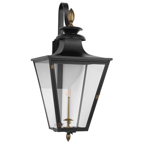 Albermarle Outdoor Bracketed Gas Wall Sconce