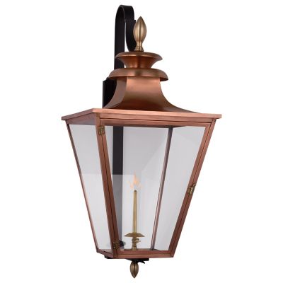 Albermarle Outdoor Bracketed Gas Wall Sconce