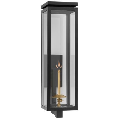 Fresno Outdoor Bracketed Gas Wall Lantern