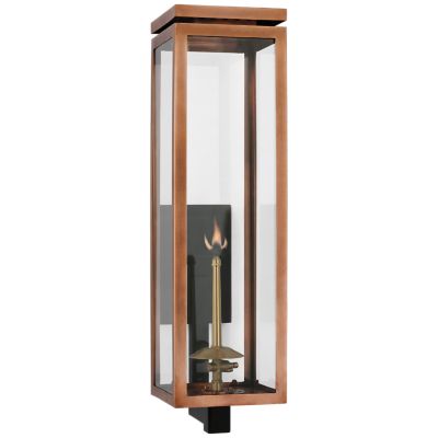 Fresno Outdoor Bracketed Gas Wall Lantern