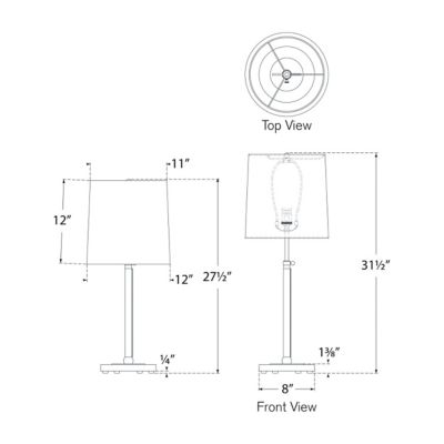 Bryant Table Lamp – ValleyRidge