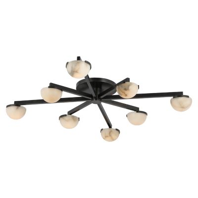 Pedra LED Staggered Arm Flusmount