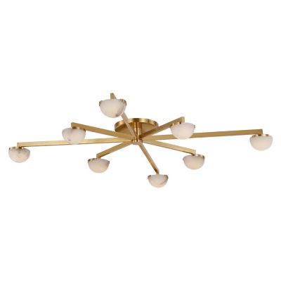 Pedra LED Staggered Arm Flusmount