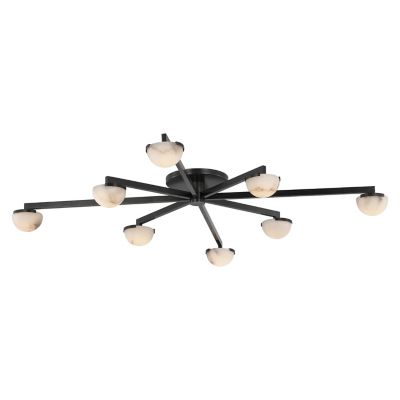 Pedra LED Staggered Arm Flusmount