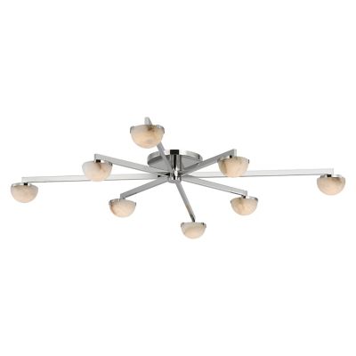 Pedra LED Staggered Arm Flusmount
