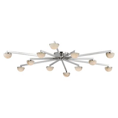 Pedra LED Staggered Arm Flusmount