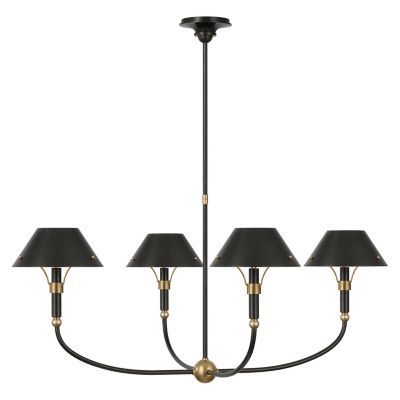 Visual Comfort Signature Turlington Arched Chandelier - Thumbnail 4