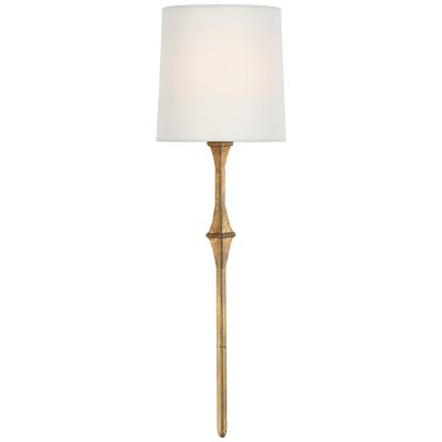 Dauphine Wall Sconce (Gilded Iron|Linen) - OPEN BOX