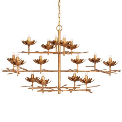 Clementine Low Wide Tiered Chandelier