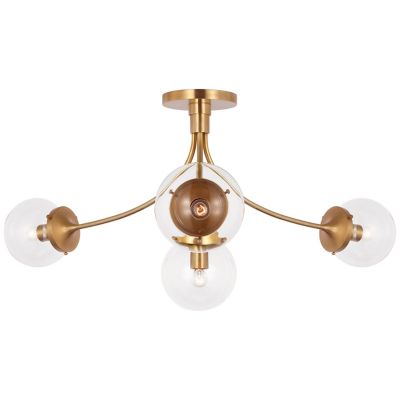 Prescott Semi-Flushmount